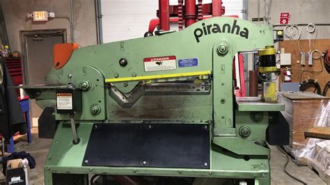 piranha p50 ironworker for sale